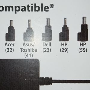 Universal laptop charger tips